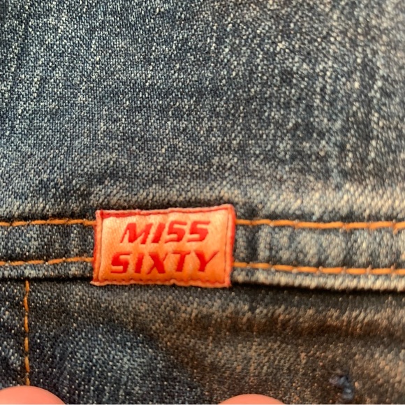 Miss Sixty Y2K/1990 style. Sz large! Made in Italy! - Picture 8 of 9